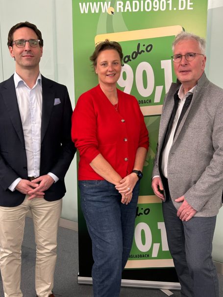 Die "Gefäß-Experten" mit Moderatorin Cosima Clauss